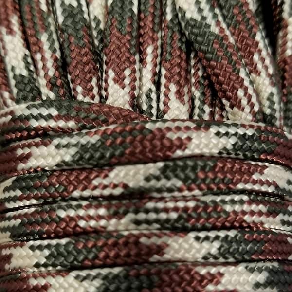 KingCord 5/32 in. x 400 ft. Nylon Paracord 550 Rope - Type III Mil-Spec  7-Strand Utility Survival Parachute Cord, Patriot 644781TV - The Home Depot