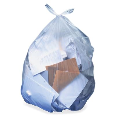 Genuine Joe Flexible Drawstring Trash Can Liners - Small GJO01229, GJO  01229 - Office Supply Hut