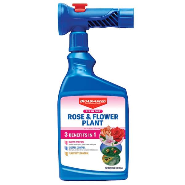 BIOADVANCED 32 oz. Ready-To-Spray All-in-One Rose and Flower Insect Killer