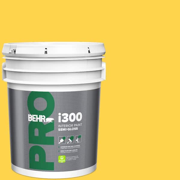 BEHR PRO 5 gal. #370B-6 Vibrant Semi-Gloss Interior Paint