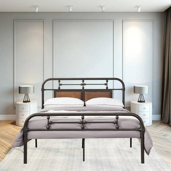 Metal Bed Frame With Headboard, How To Add Padding Headboard