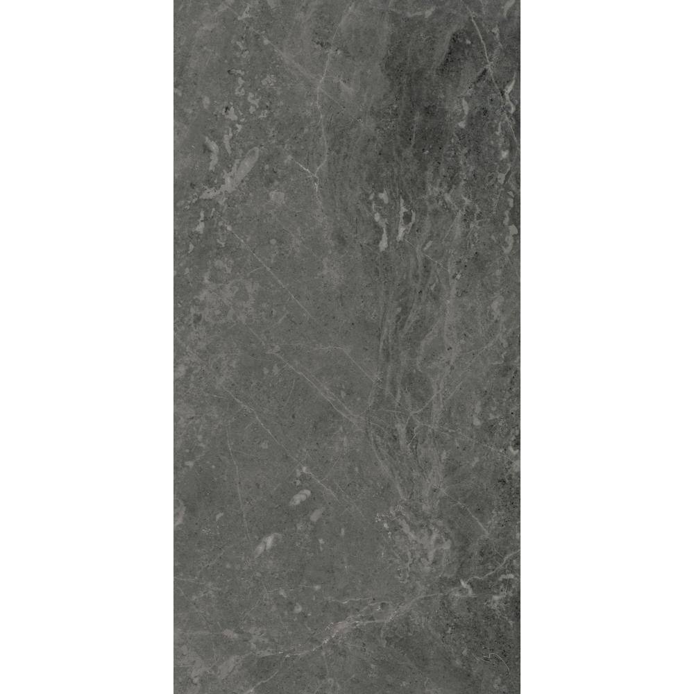 Modtique Salon Grey 12 in x 24 in Porcelain Floor Tile (15.62 sq. ft./Case), Gray/Matte