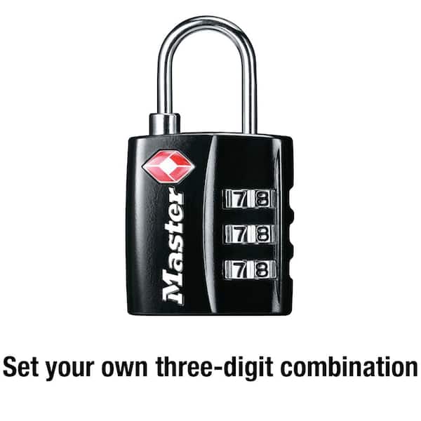 BRAND NEW PACK OF 3 COMBINATION TRAVEL LUGGAGE PADLOCK LOCKS ARE MADE FROM STEEL 100S OF POSSIBLE COMBINATION-NO KEY REQUIRED