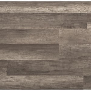 Take Home Sample - Grey Oak Laminate Flooring - 5 in. x 7 in.