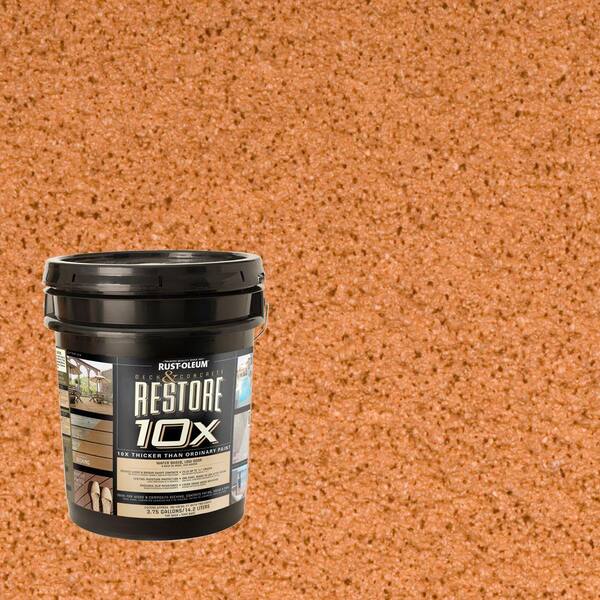 Rust-Oleum Restore 4-gal. Cedartone Deck and Concrete 10X Resurfacer