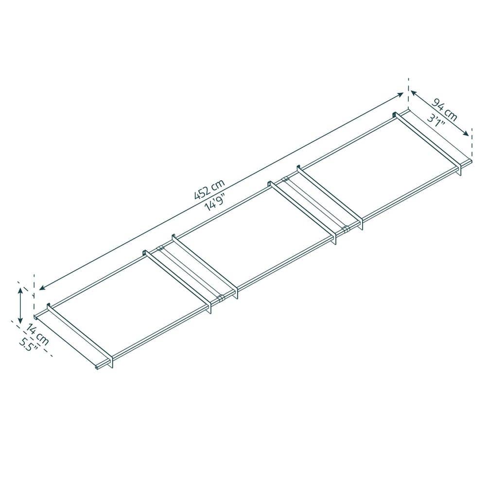 Nancy Gray and Clear Acrylic Door and Window Awning