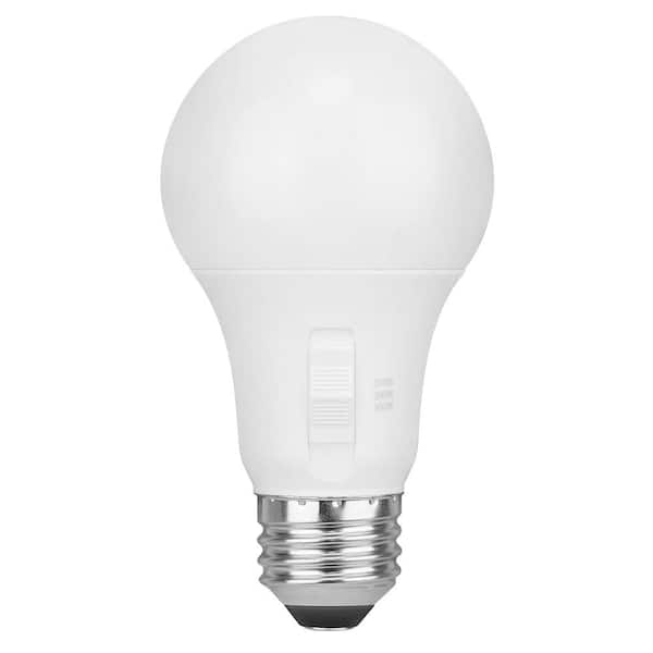 Feit Electric 60-Watt Equivalent A19 Non-Dimmable 90 CRI E26 LED Light Bulb with Selectable White 2700K/3000K/5000K (16-Pack)