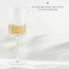 JoyJolt Fluted Wine Glasses – ELLE … curated on LTK