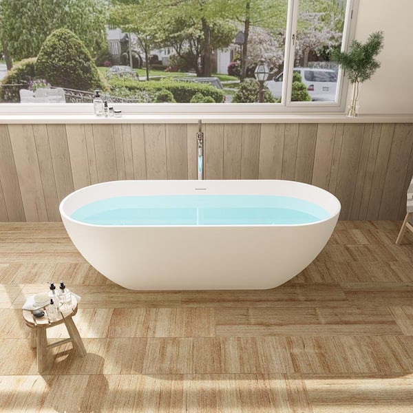 Altair Ryder 69 in. x 30 in. Soaking Bathtub with Center