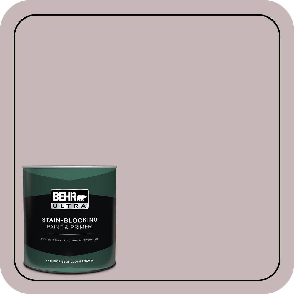 1 qt. #HDC-CL-25G Georgian Pink Semi-Gloss Enamel Exterior Paint & Primer price history on PriceWatchPro