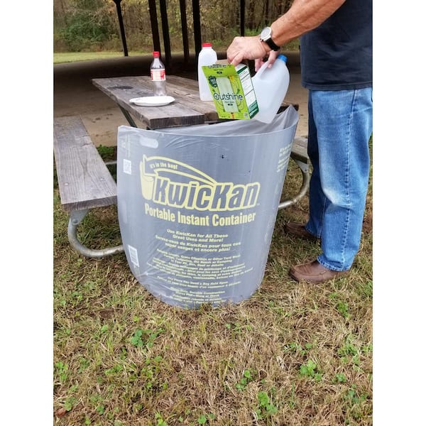 KwicKan 33-55 Gal. Portable Instant Container KC100IS - The Home Depot