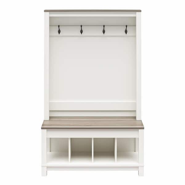Ameriwood Home Camberly White 24 in. W. x 24 in. H x 13 in. D Wall Cabinet