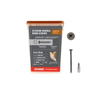 #8 2-1/2 in. Philips Bugle-Head Wood Deck Screws