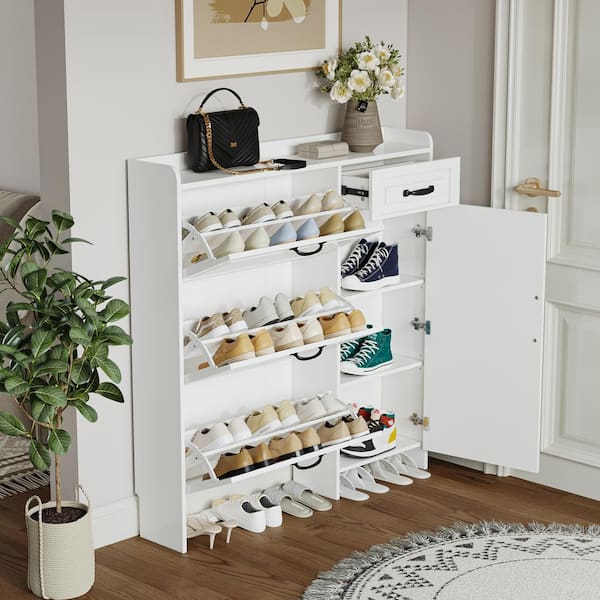 3点セットNEIGHBORHOOD CI/P SNEAKER STORAGE 2 Amazon.com: JOZZBY Shoe Cabinet for Entryway Slim Set of 2