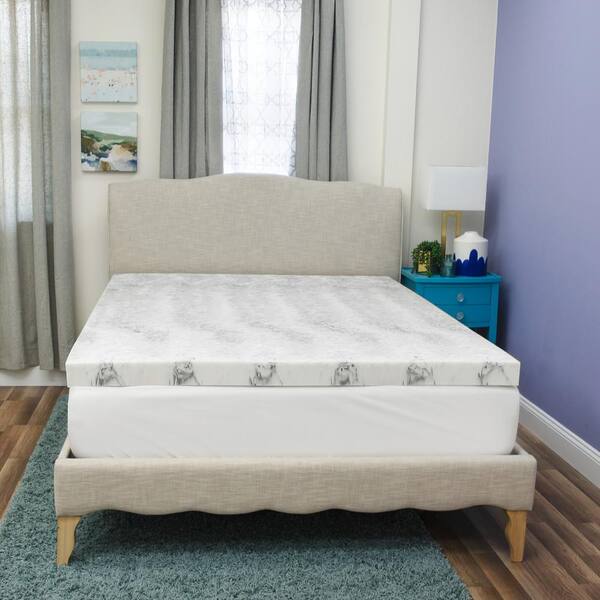 SensorPEDIC Mattress Toppers 3 in. Medium No Pocket Memory Foam Queen Mattress Topper