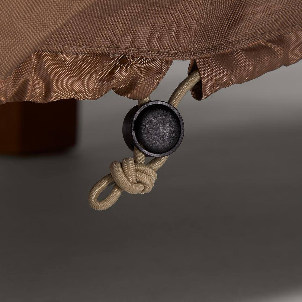 Veranda's Best Beige and Brown Waterproof Patio Sofa Cover