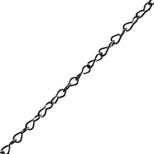 #14 x 1 ft. Steel Jack Chain, Black