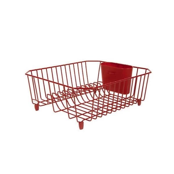 Have a question about Rubbermaid Large Dish Drainer in Red? - Pg 1