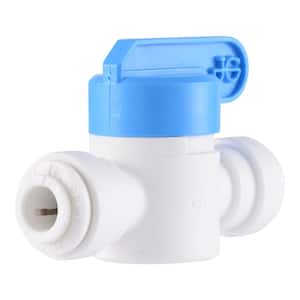 1/4 in. O.D. Push-to-Connect Polypropylene Valve Fitting