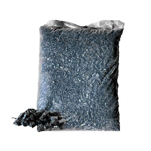 Black Rubber Playground and Landscape Mulch, 1.5 CF Bag ( 11.2 Gallons/42.3 Liters)