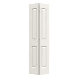 24 in. x 80 in. Caiman Primed Smooth Molded Composite MDF Closet Bi-fold Door