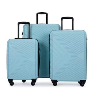 3-Piece Green Lightweight Hardshell Spinner Luggage Set, (20 in., 24 in., and 28 in.), TSA Lock