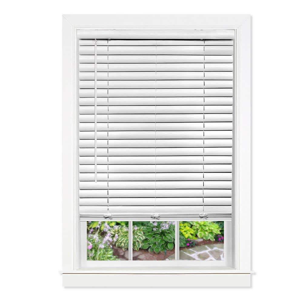 hide Pridian / Venetian Dark＋2枚 ACHIM GII Luna White Cordless Light Filtering Venetian Blind