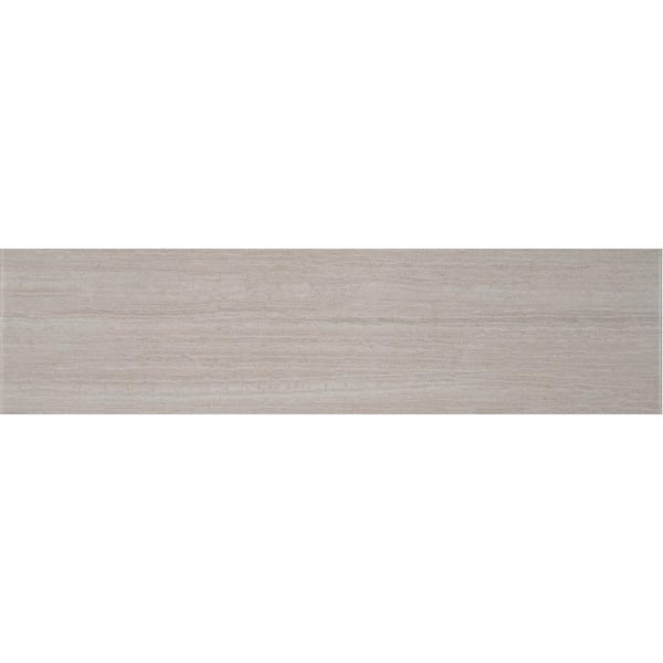 MSI Classico Blanco 6 in. x 24 in. Glazed Porcelain Floor and Wall Tile