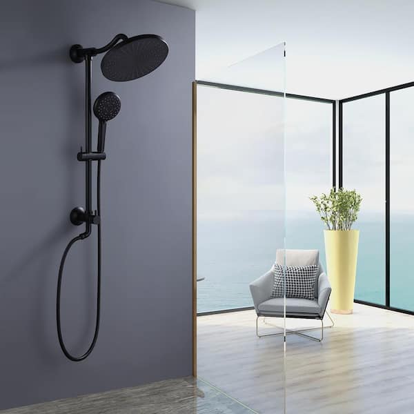 Deals JingGang Matte Black Shower System