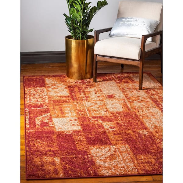 Autumn Plymouth Terracotta 9' 0 x 12' 0 Area Rug