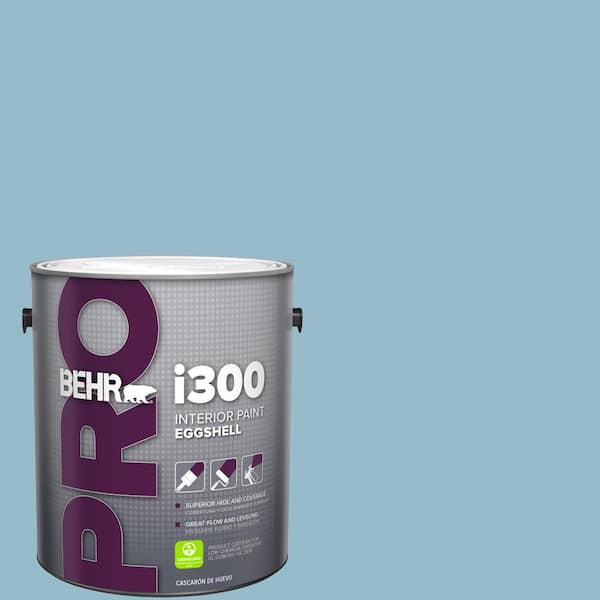1 gal. #S480-3 Sydney Harbour Eggshell Interior Paint