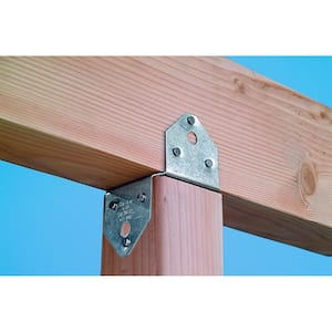BC Galvanized Post Cap for 4x6 Nominal Lumber