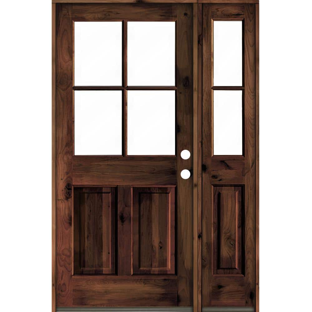 https://images.thdstatic.com/productImages/8e395ee9-702e-4b22-8c7c-ece5629d3ba9/svn/red-mahogany-stain-krosswood-doors-wood-doors-with-glass-phed-ka-554-28-68-134-lh-rsl-rm-64_1000.jpg