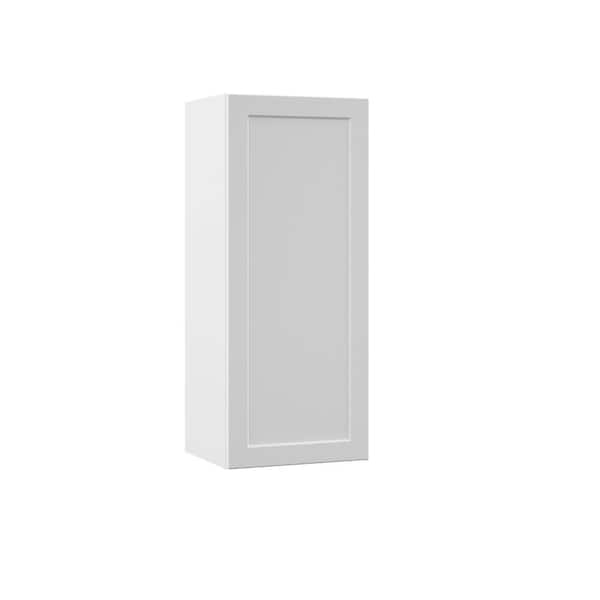 Hampton Bay Designer Series Melvern Assembled 15x36x12 in. Wall Kitchen Cabinet in White