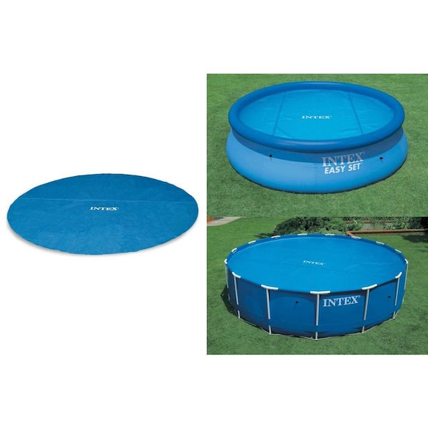 12 ft. Pool Cover Tarp, Pool Cleaning Kit and Above Ground Swimming Pool