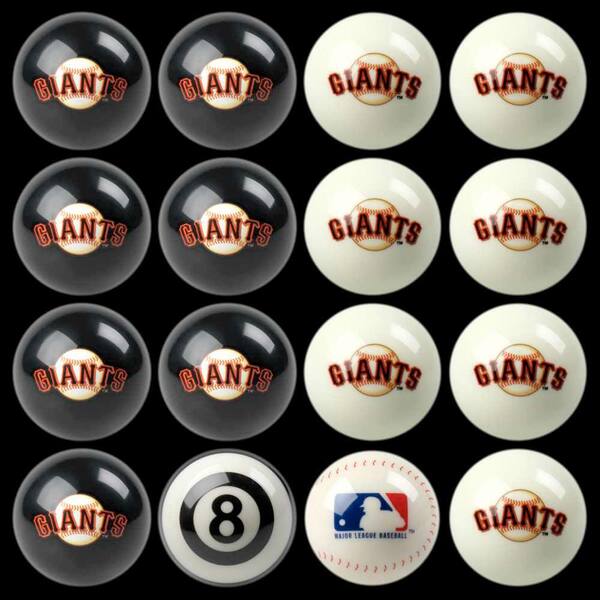 San Francisco Giants Home Vs Away Billiard Ball Full Set Of 16 Imp 50 2112 The Home Depot