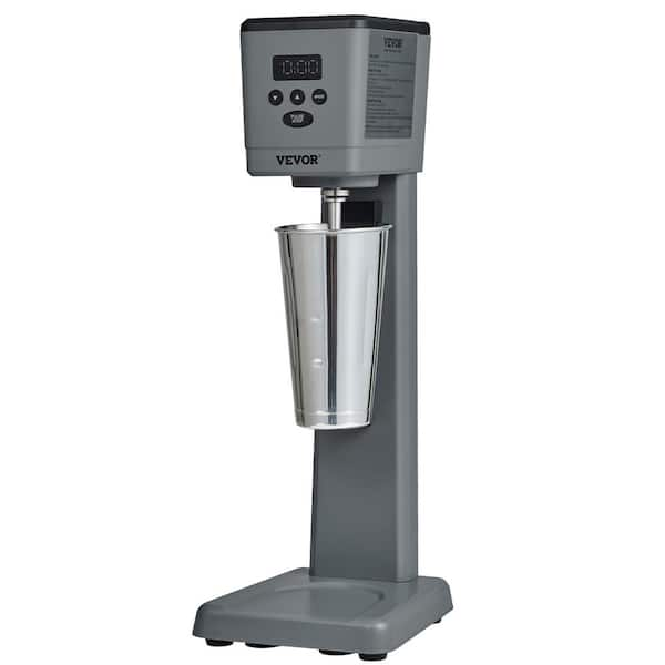 VEVOR Milkshake Maker, 375W x 3 Electric Milkshake Machine, Commercial Triple Heads Drink Mixer Blender, LED Intelligent Microswitch, 3-Speed