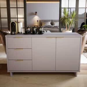 Granville Light Grey MDF 55.11 in. Sideboard