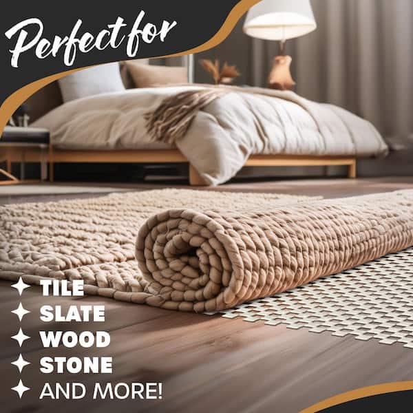 8 ft. x 10 ft. Premium Grip and Dual Surface Non-Slip Rug Pad