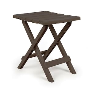 Small Adirondack Folding Table - Brown