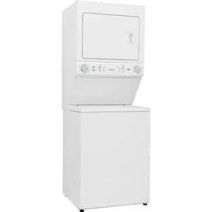 3.9 cu. ft. Washer and 5.5 cu. ft. Dryer Electric Long Vent Stacked Laundry Center in White