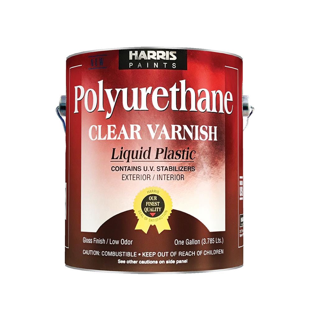 Harris 1 gal. Clear SemiGloss Interior Polyurethane Varnish 25101