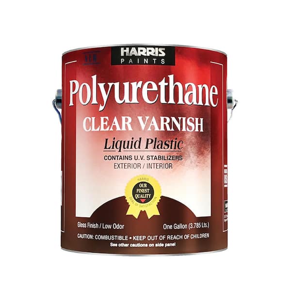 Harris 1 gal. Clear Semi-Gloss Interior Polyurethane Varnish