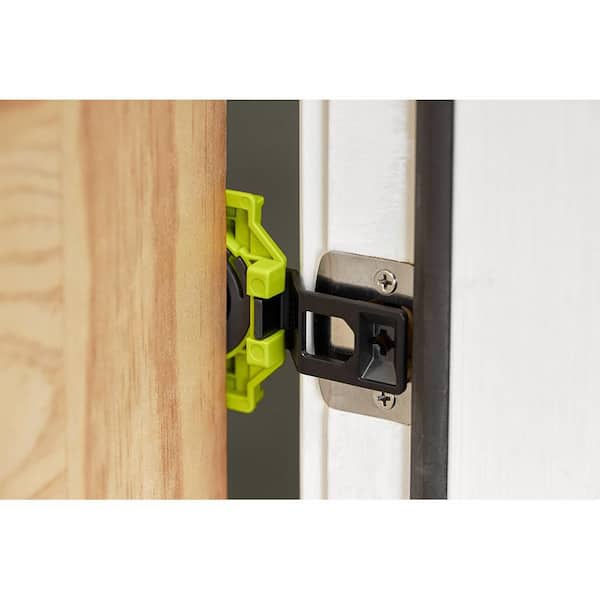 RYOBI Wood Door Lock Installation Kit with Wood Hole Saw, Spade