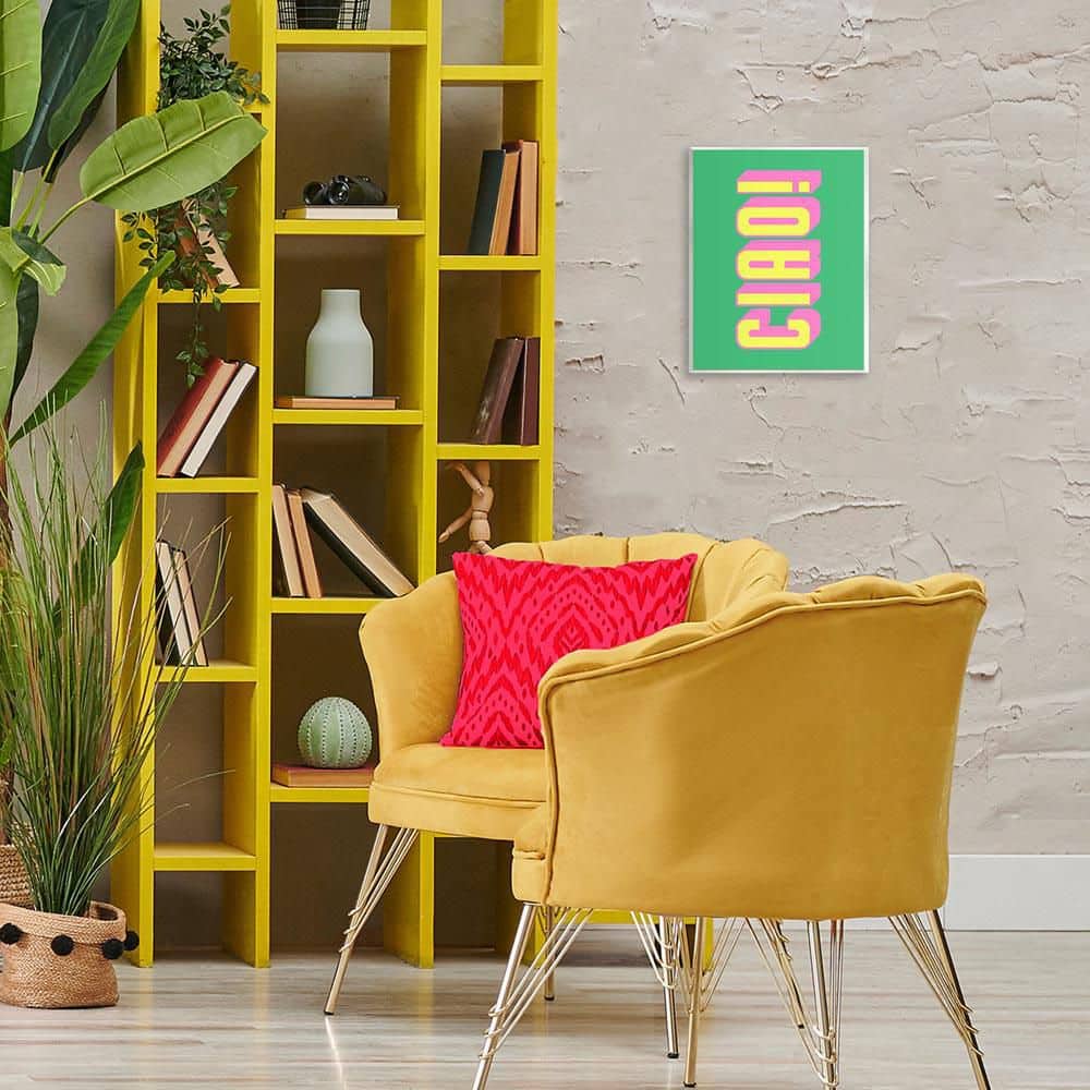 Ciao Bold Lettering by House of Lulu Unframed Typography Graphic Art Print 14 in. x 11 in. price history on PriceWatchPro