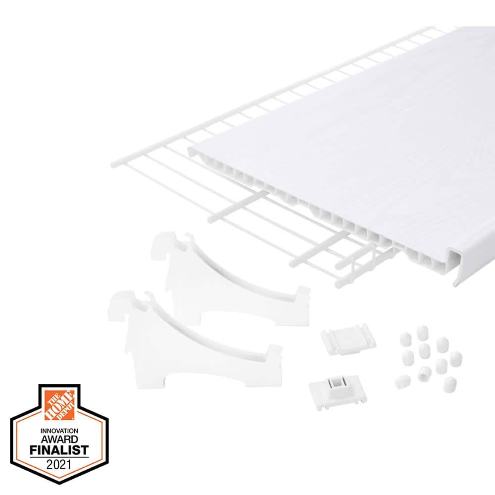 white-everbilt-shoe-racks-