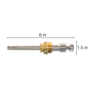 12I-2H/C Stem in Brass for Repcal Faucets