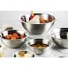 LEXI HOME Heavy Duty Stainless Steel German 3 Large Nested Mixing Bowl Set  LB5274SS - The Home Depot