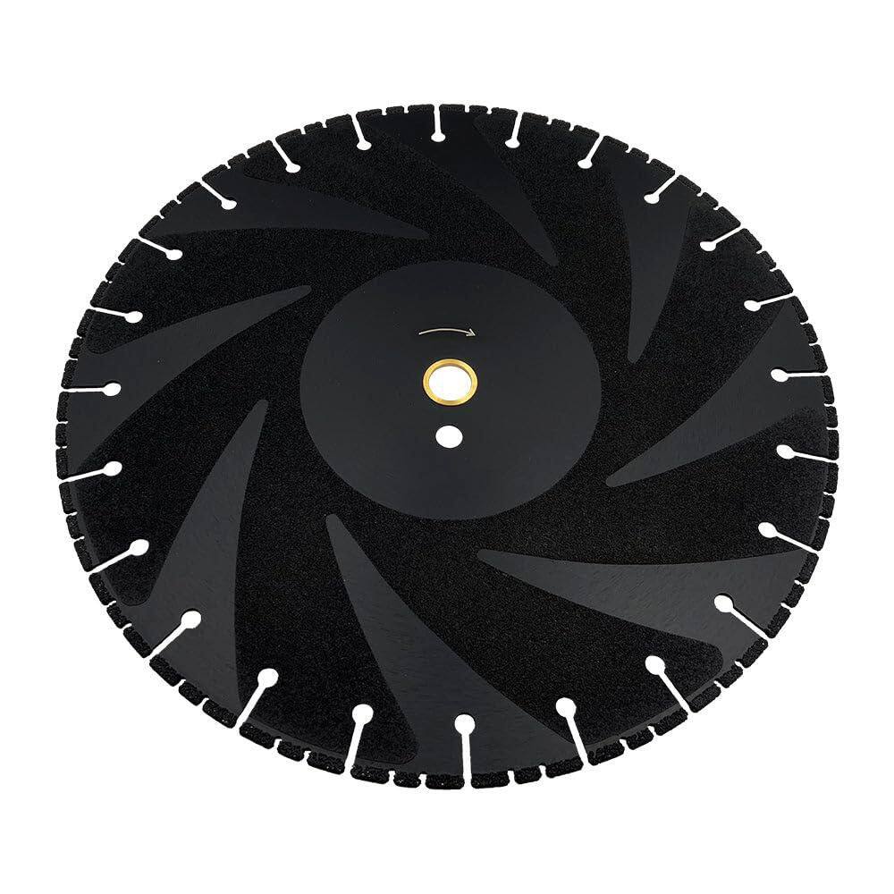 14 in. Metal, Segmented Rim, 0.125 in. Segment Width, Vacuum Brazed w/Side Protection Diamond Saw Blade, 1 in. Arbor price history on PriceWatchPro