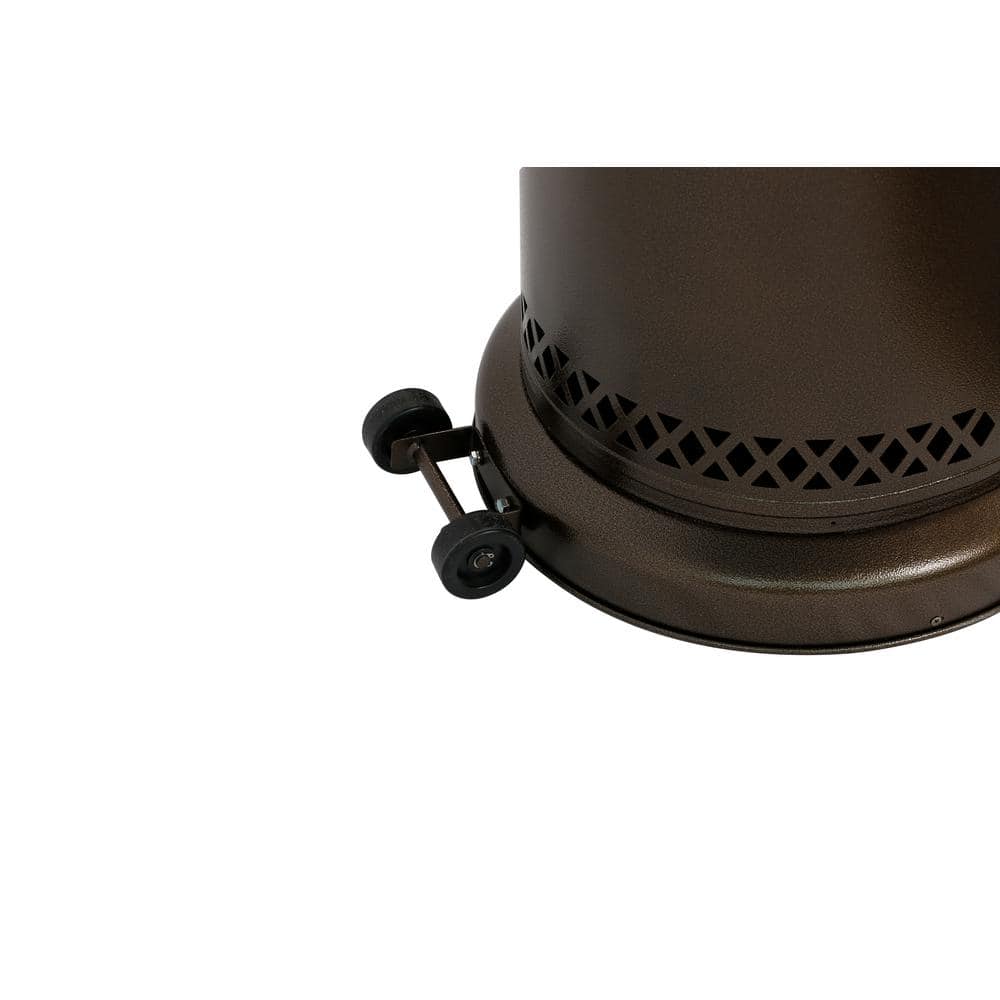 48,000 BTU Bronze Stainless Steel Propane Patio Heater